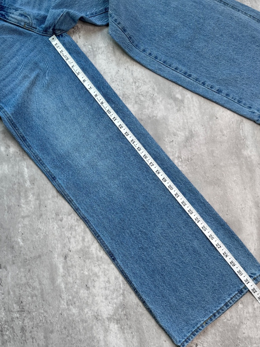 PacSun Casey Wide Leg Low Rise Baggy Jeans Size 24 Light Wash Y2K Streetwear - Picture 9 of 13